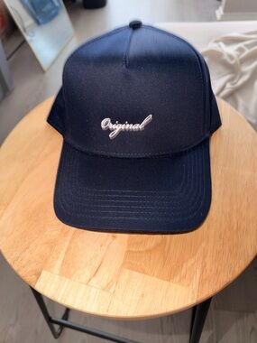 Embroidered Original Navy Baseball Cap
